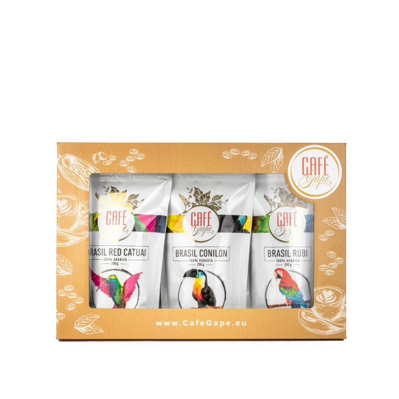 Café Gape dárková kazeta výběr Brasil