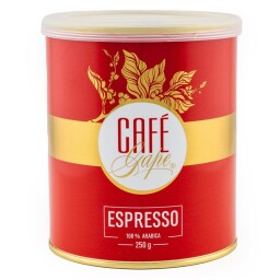 Espresso 250g v plechovce 100% Arabica